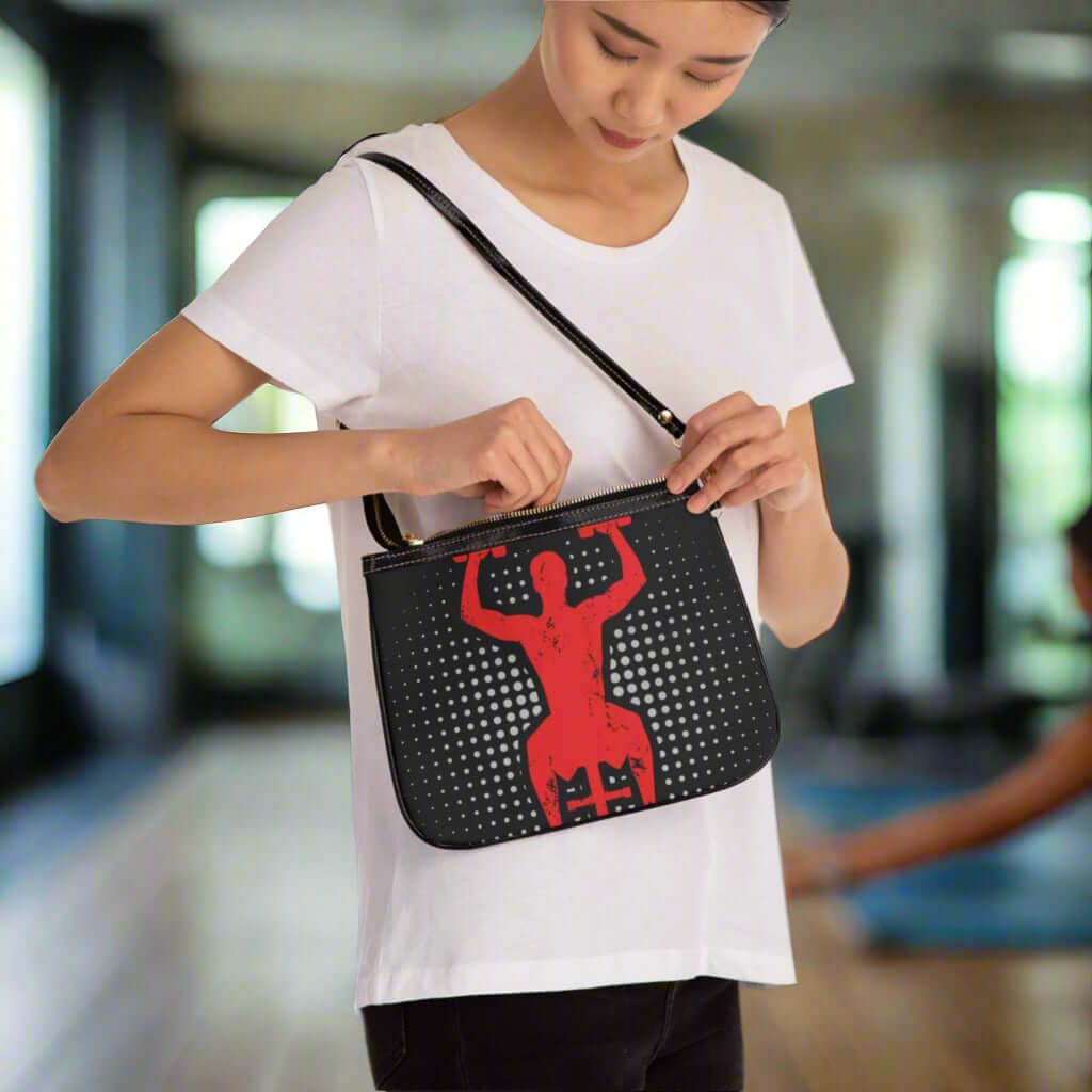 Gym Shoulder Bag - Off To Gym Design Printify