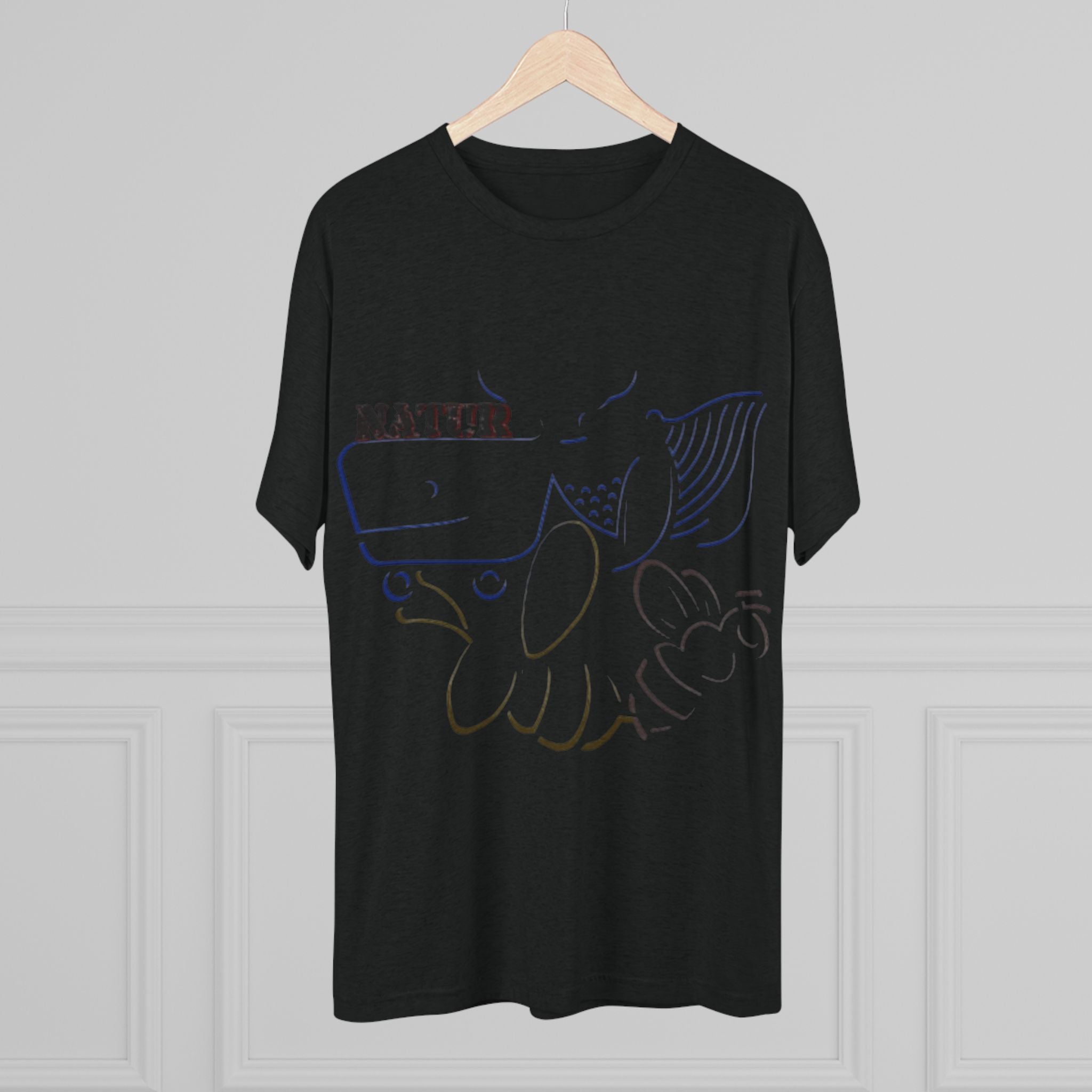 Nature Inspired Tee - Unisex Tri-Blend Crew Tee