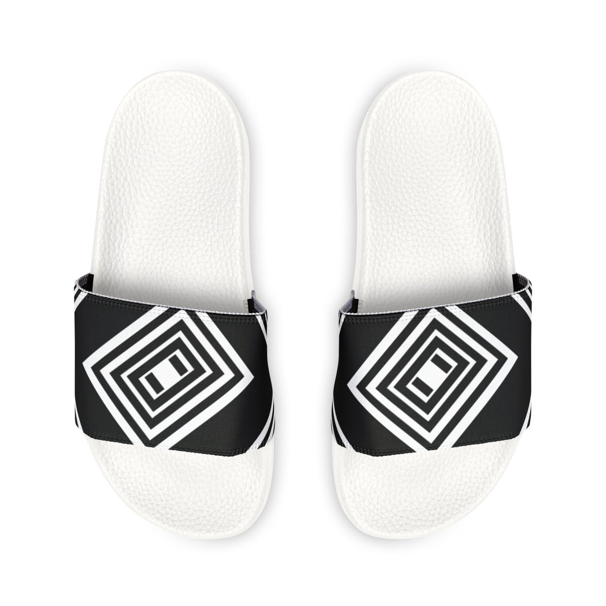 Sandals - Men's Stylish Removable-Strap Sandals with Geometric Design