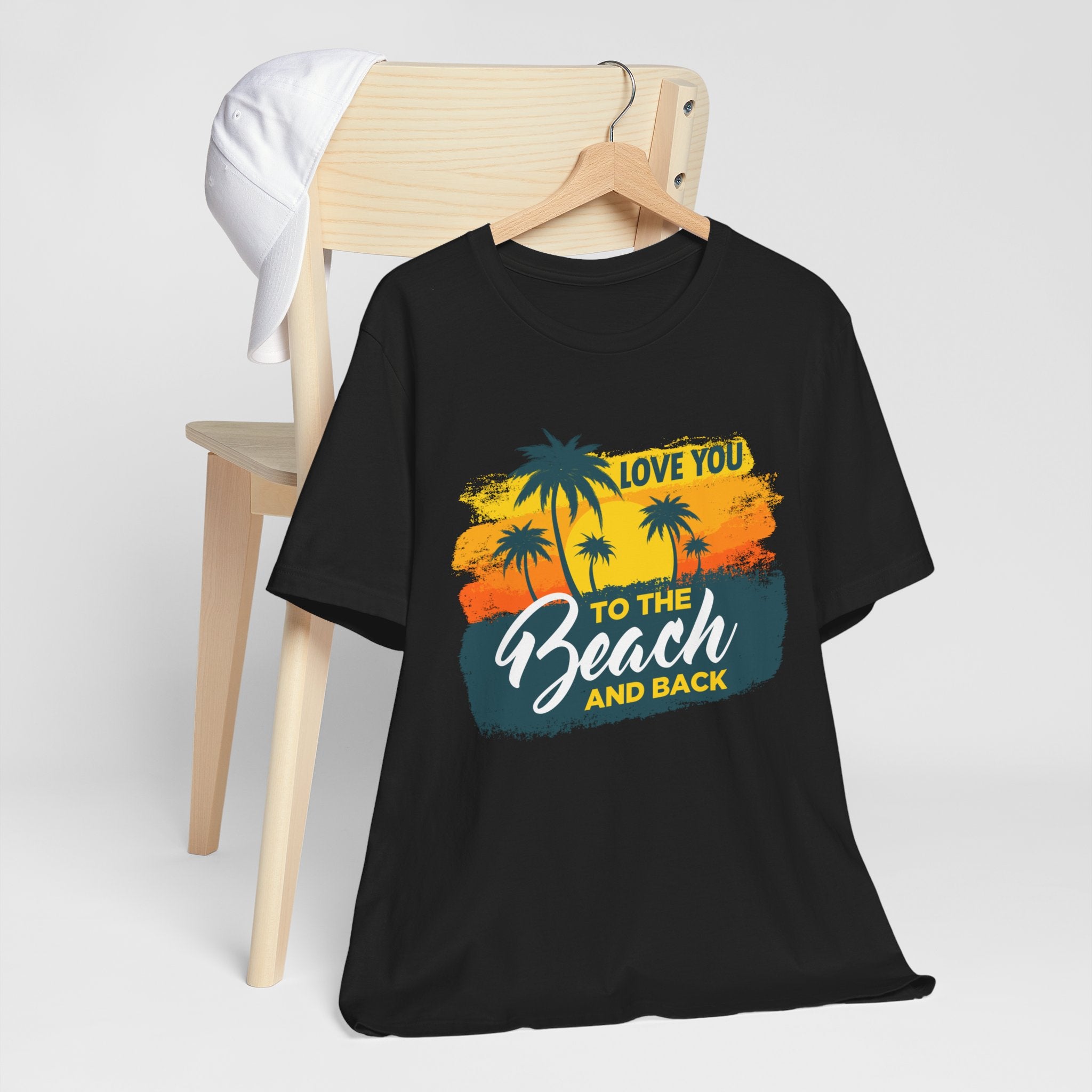 Je t’aime à la plage Tee unisexe 
