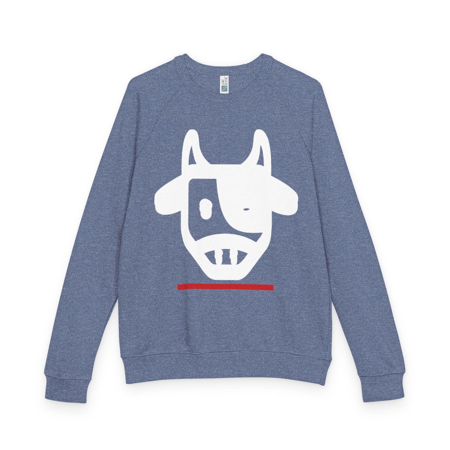 Raglan Crewneck Sweatshirt - Elegante Design Printify