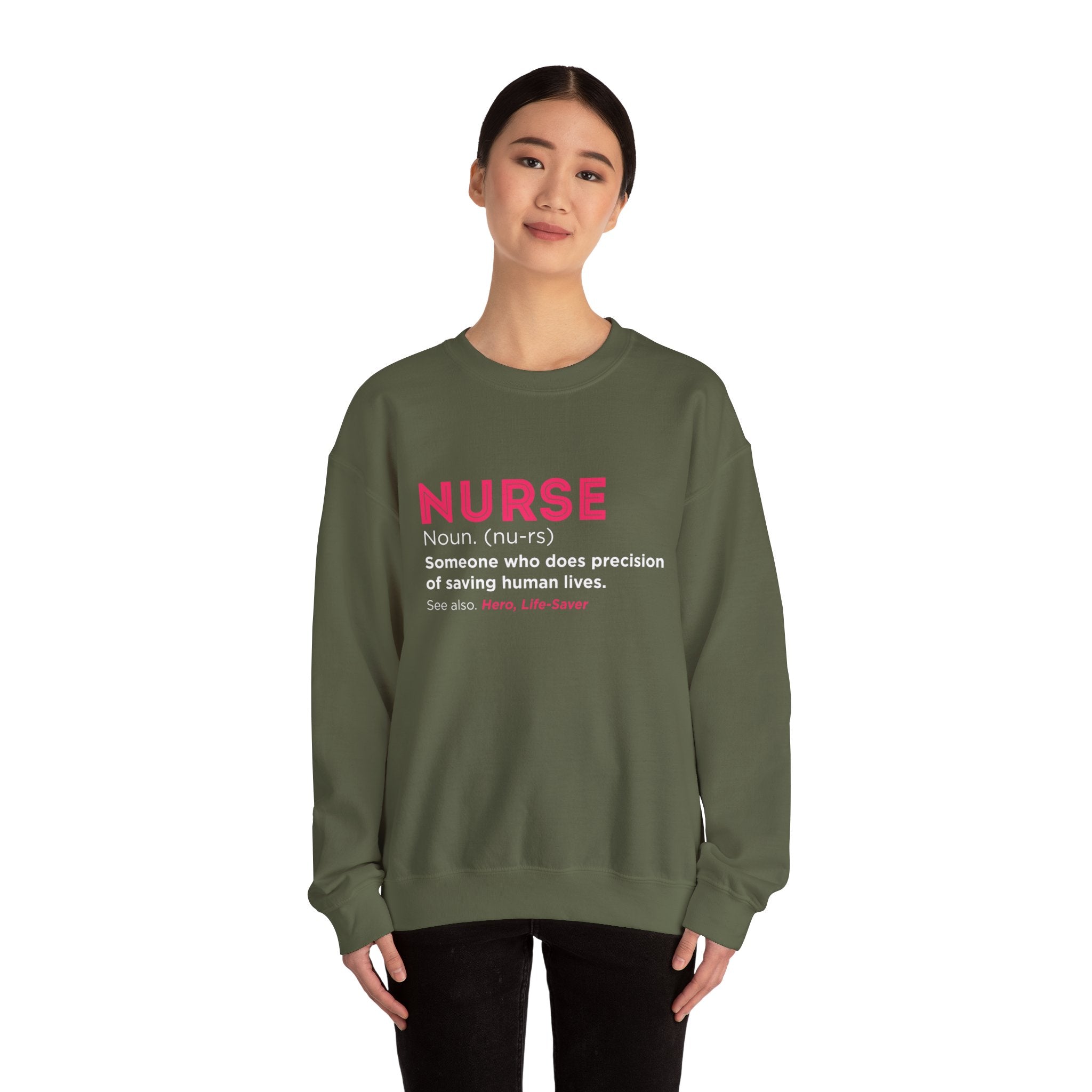 Sweat-shirt unisexe infirmière 