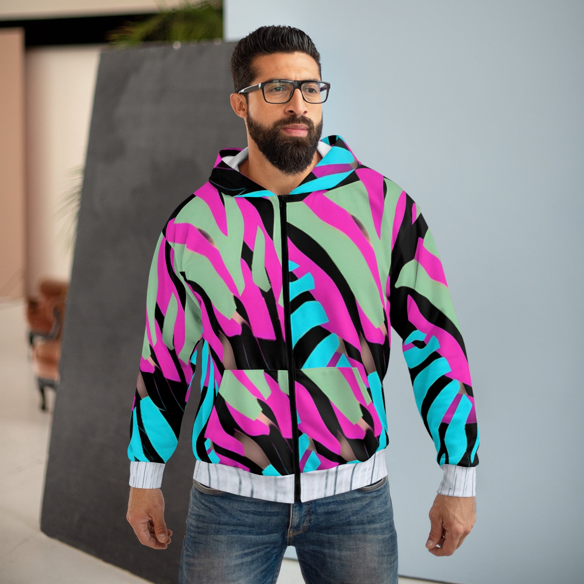 Unisex Zip Hoodie (AOP)