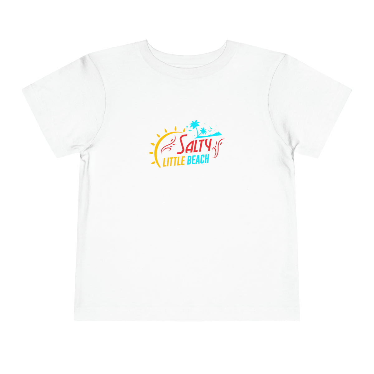 T-shirt pour tout-petits Salty Little Beach 