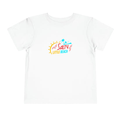 T-shirt pour tout-petits Salty Little Beach 