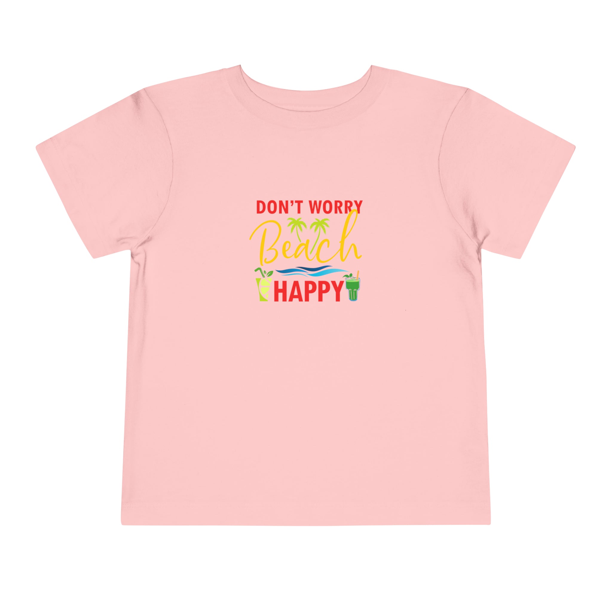 Don't Worry Beach Happy Toddler Tee