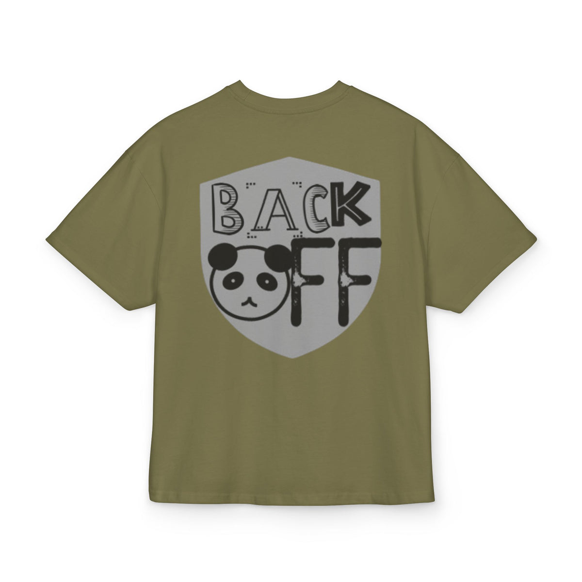 T-Shirt Back off Unisex Ultra Heavy Cotton Box Tee