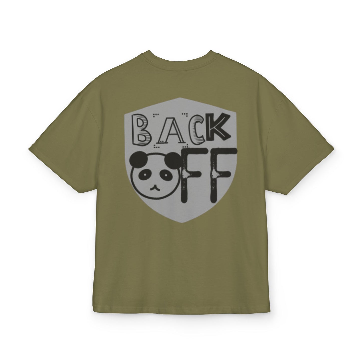 T-Shirt Back off Unisex Ultra Heavy Cotton Box Tee