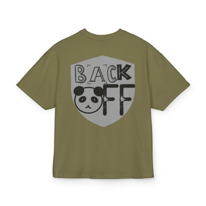 T-Shirt Back off Unisex Ultra Heavy Cotton Box Tee