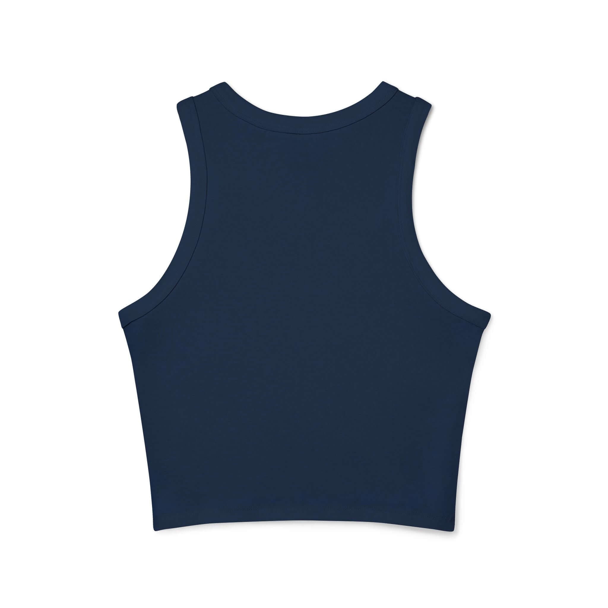 Tank Top Happy Holiday Women's Micro Rib Racer