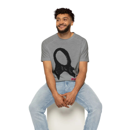 Men's Raglan T-Shirt with Frc Art Run Design Printify