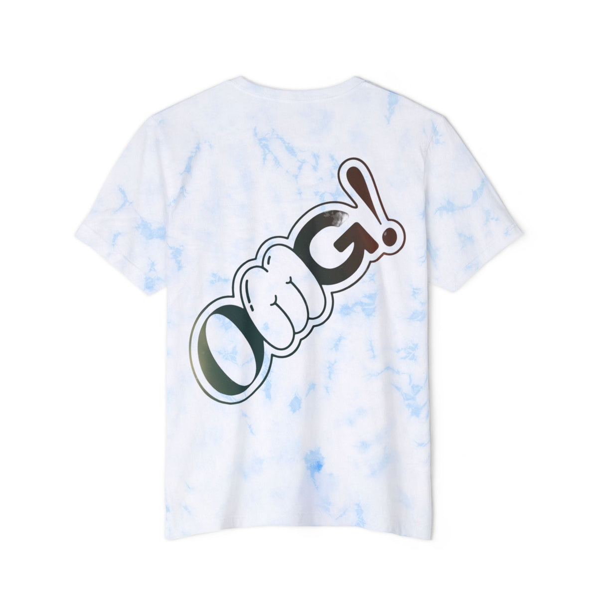 OMG!Rabit FWD Fashion Tie-Dyed T-Shirt