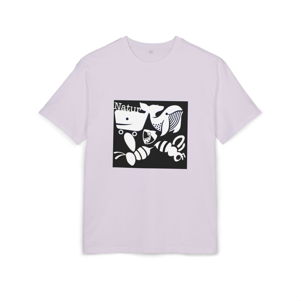 Nature-Inspired Oversize Tee - Unisex Graphic T-Shirt, Eco-Friendly Fashion, Casual Wear, Gift for Nature Lovers, Streetwear