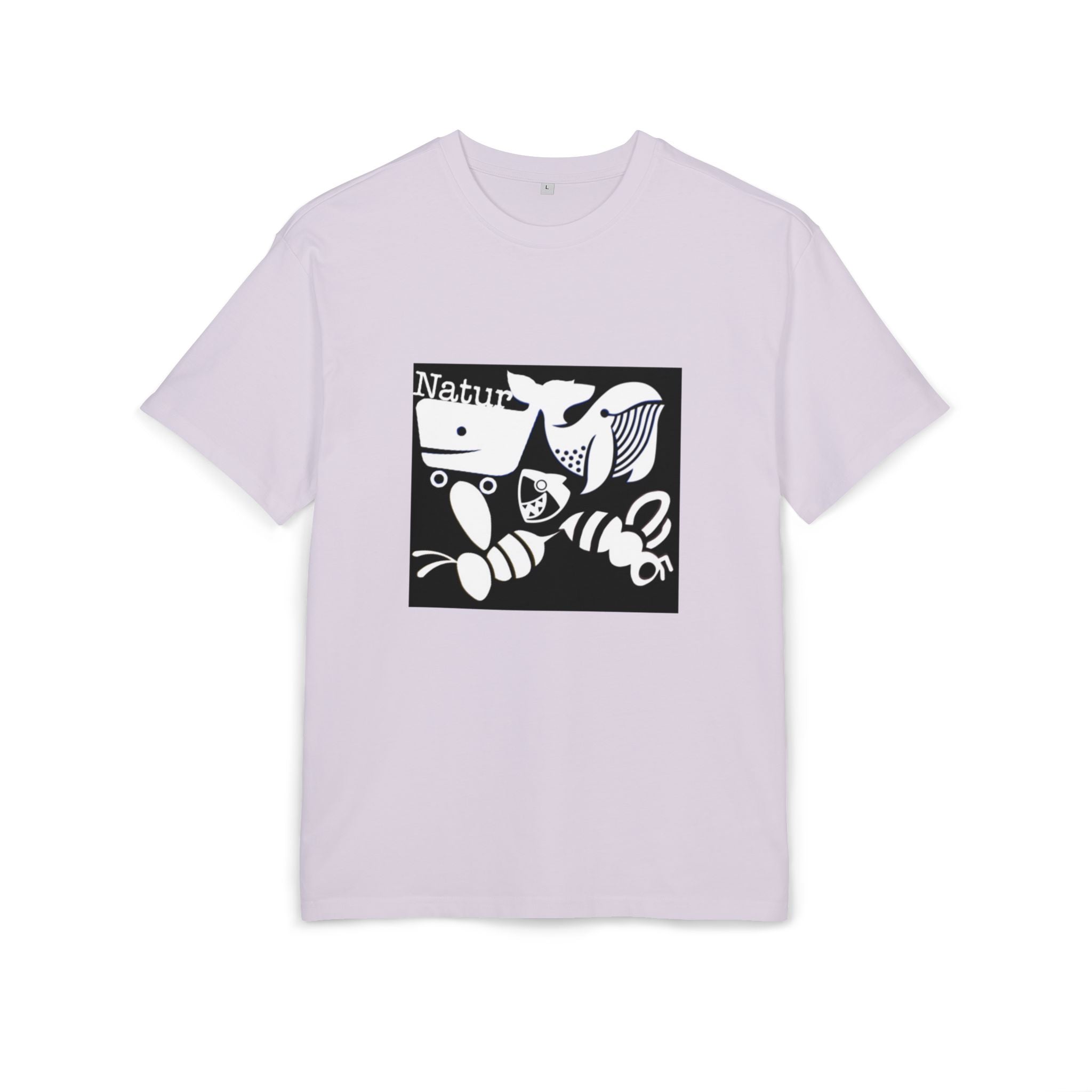 Nature-Inspired Oversize Tee - Unisex Graphic T-Shirt, Eco-Friendly Fashion, Casual Wear, Gift for Nature Lovers, Streetwear