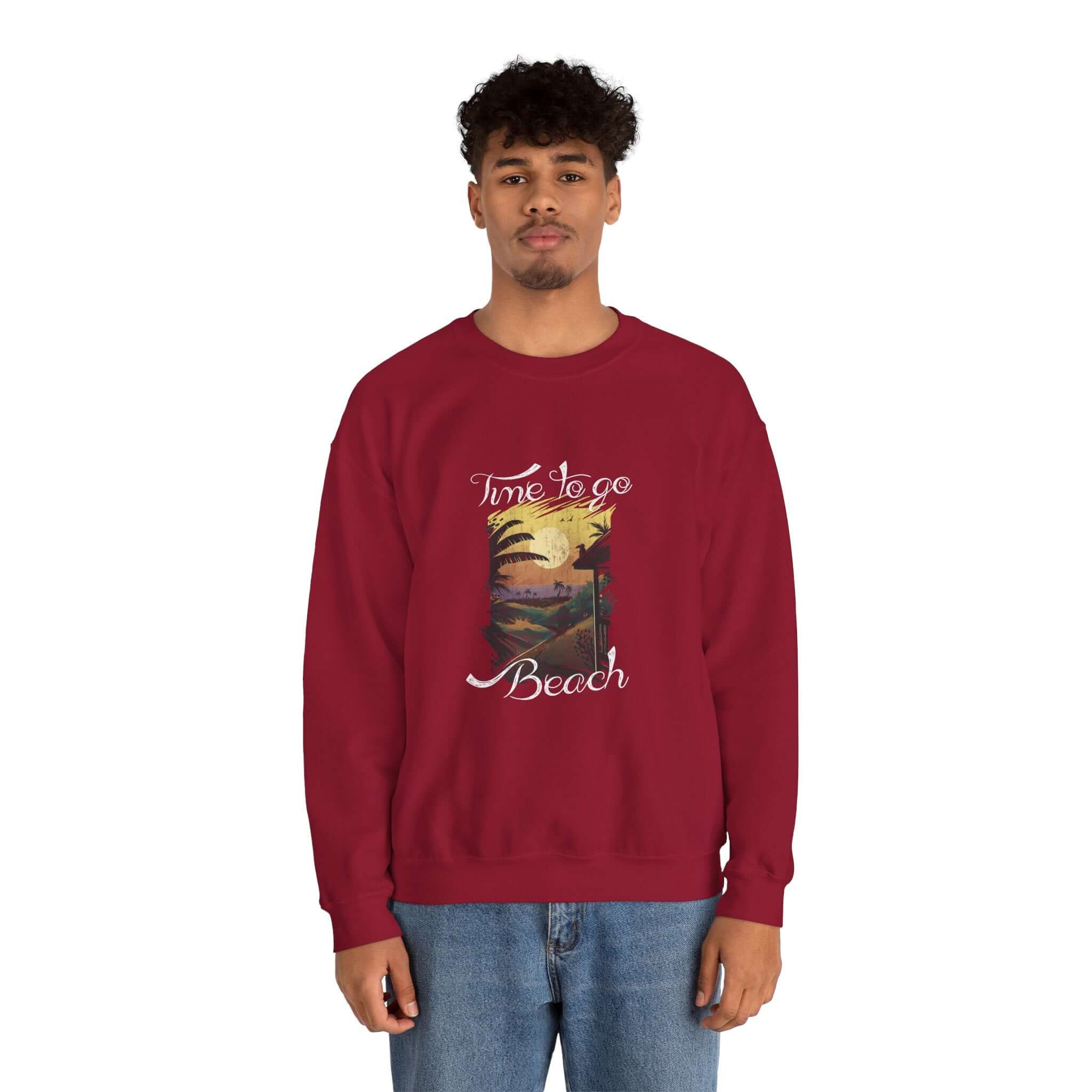 Time To Go Beach Unisex Sweatshirt - RC’nSONS