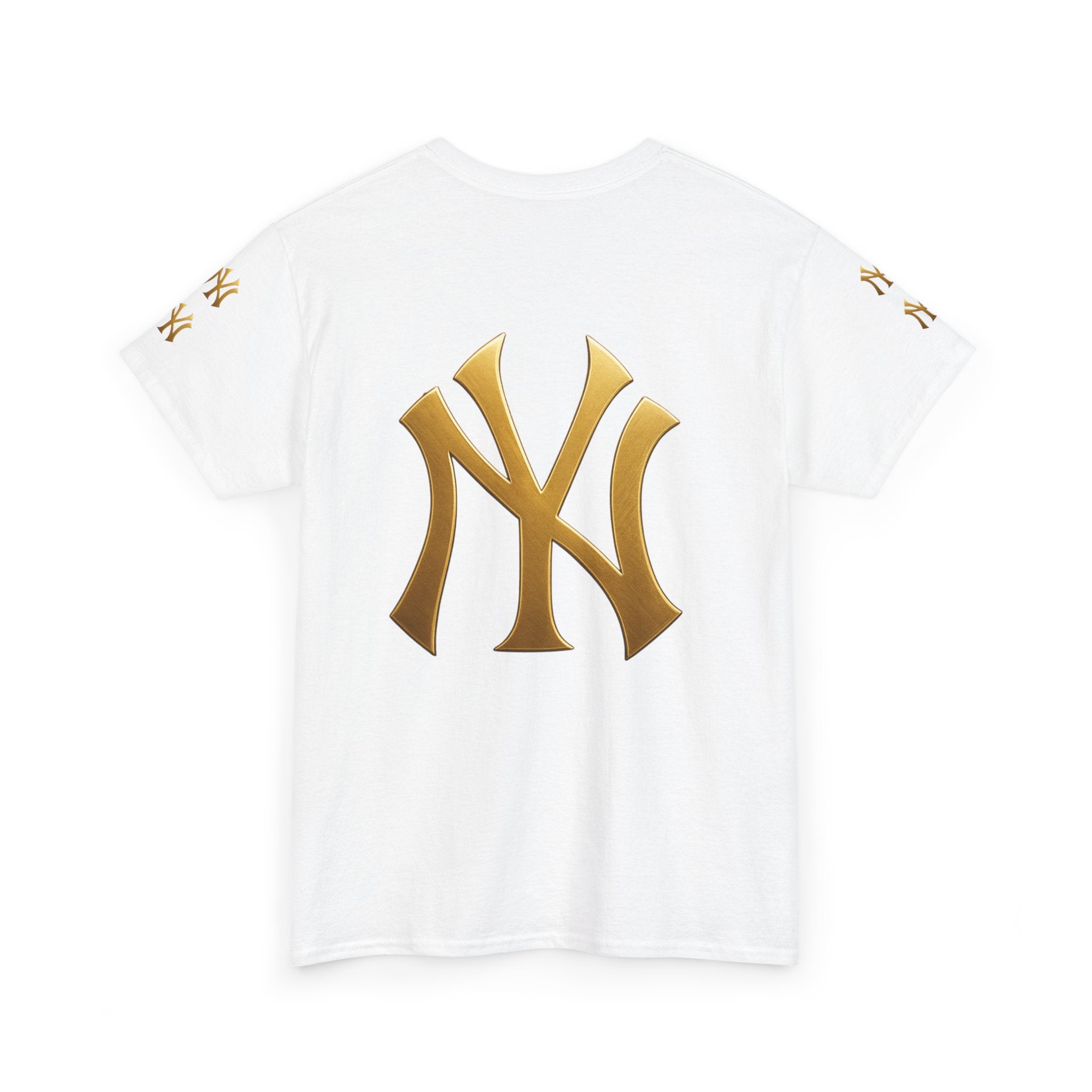 Gold Logo Unisex Heavy Cotton Tee Printify