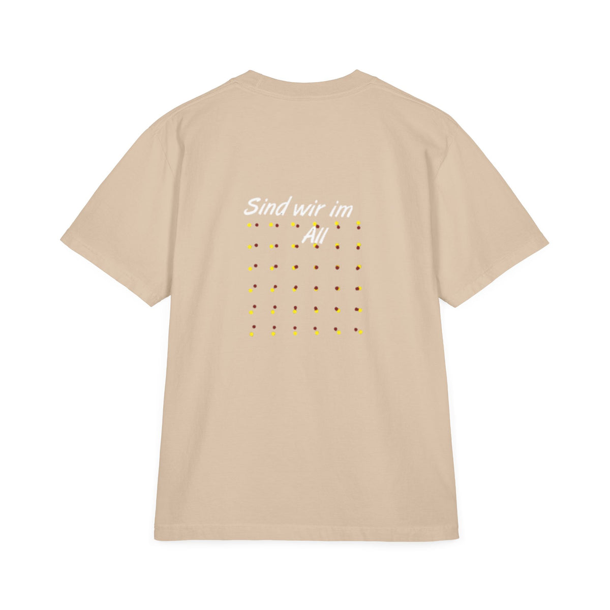 Drop-Shoulder T-Shirt - Chic sind wir im All