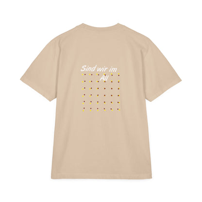 Drop-Shoulder T-Shirt - Chic sind wir im All