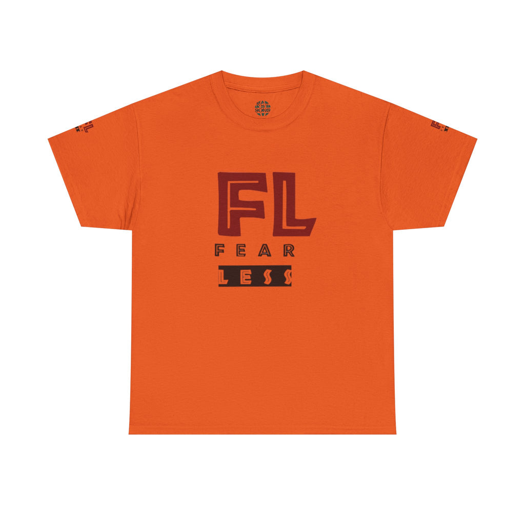 Fearless Graphic Unisex Heavy Cotton Tee - Bold Statement Shirt