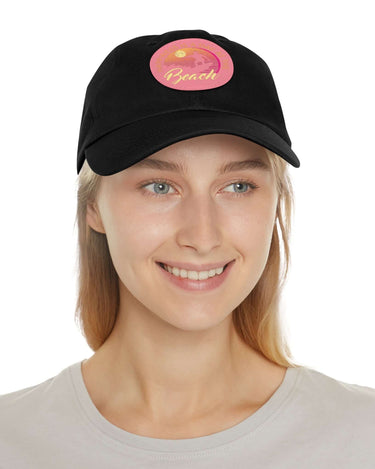 Dad Hat with Leather Patch (Round) - RC’nSONS