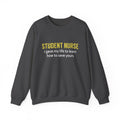 Sweat-shirt unisexe étudiant infirmière 