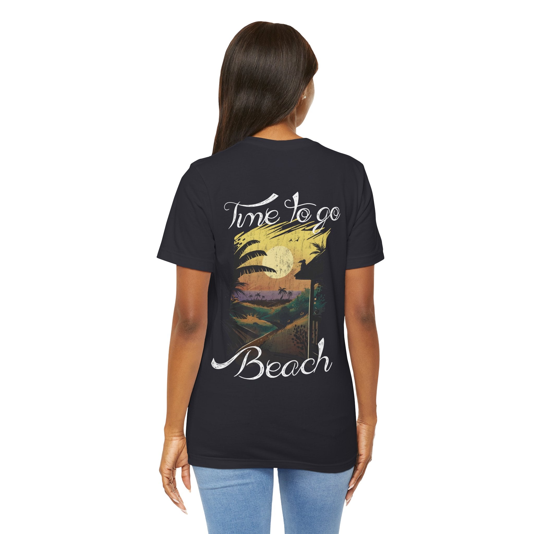 Il est temps d’aller à la plage Tee-shirt unisexe 