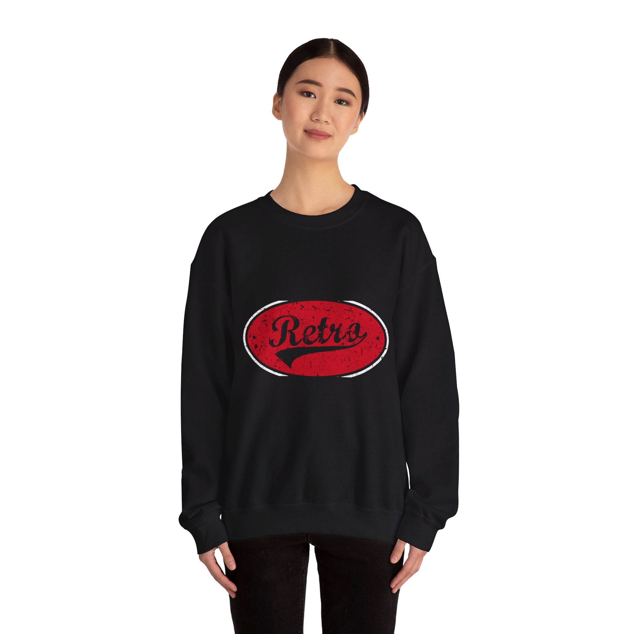 Sweat-shirt unisexe rétro 