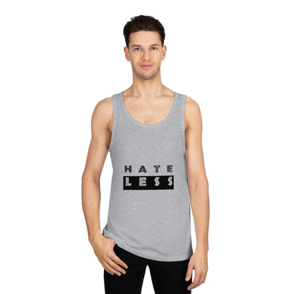 Unisex Softstyle™ Tank Top - 'HATE LESS' Inspirational Tee for Positive Vibes