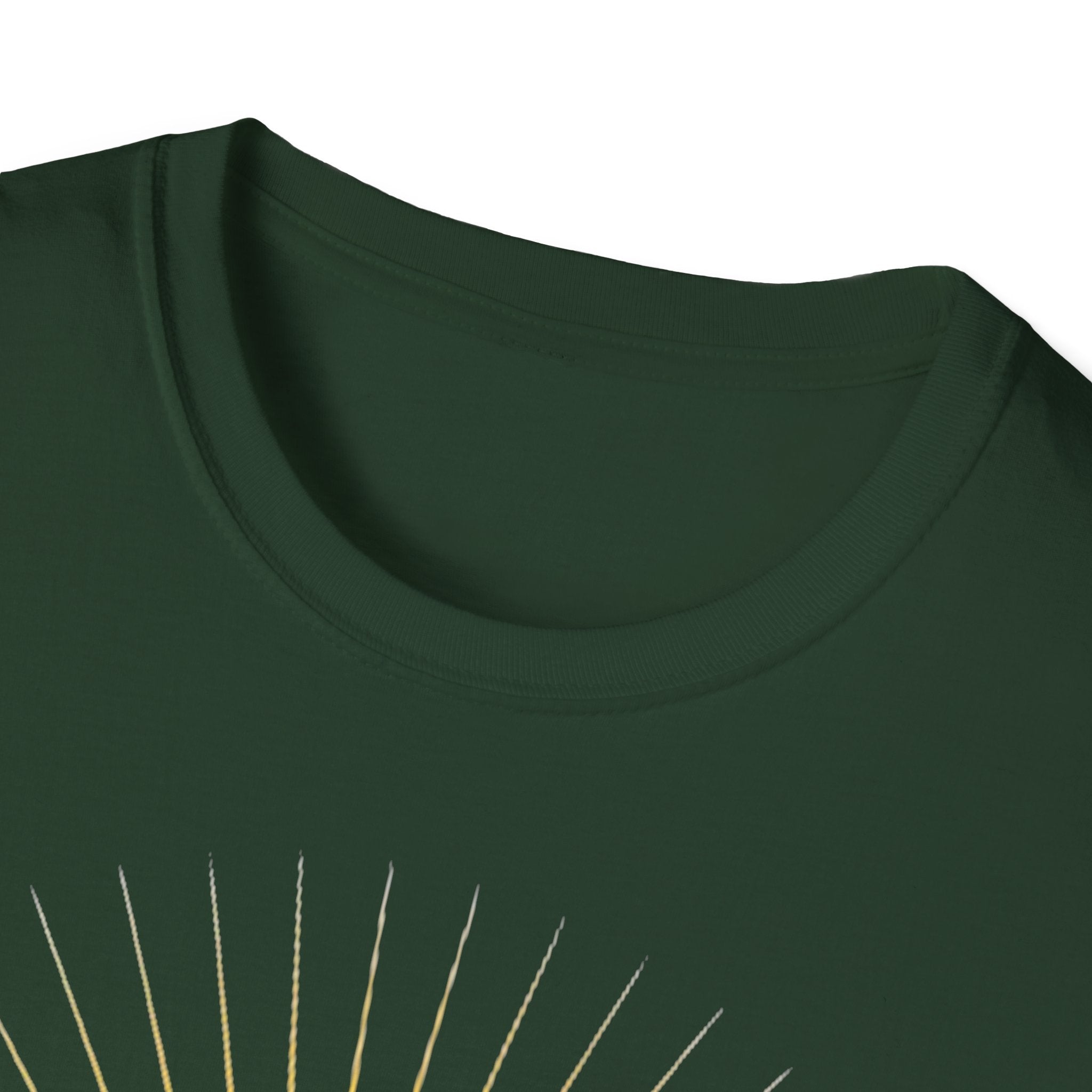 Rcnsons Unisex Softstyle Eagle Sun Wave T-Shirt