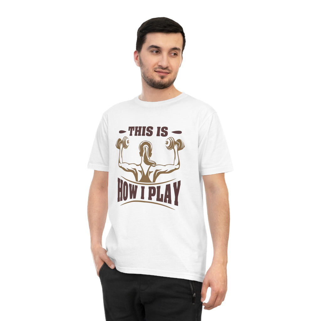 Rcnsons Unisex Classic Jersey 'Play' T-shirt
