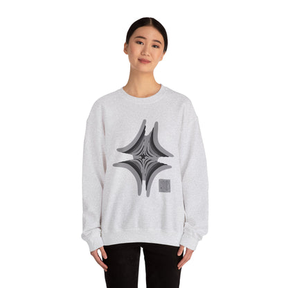 Unisex Heavy Crewneck Sweatshirt-Pyramid
