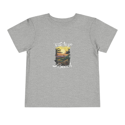 Time To Go Beach Toddler Tee
