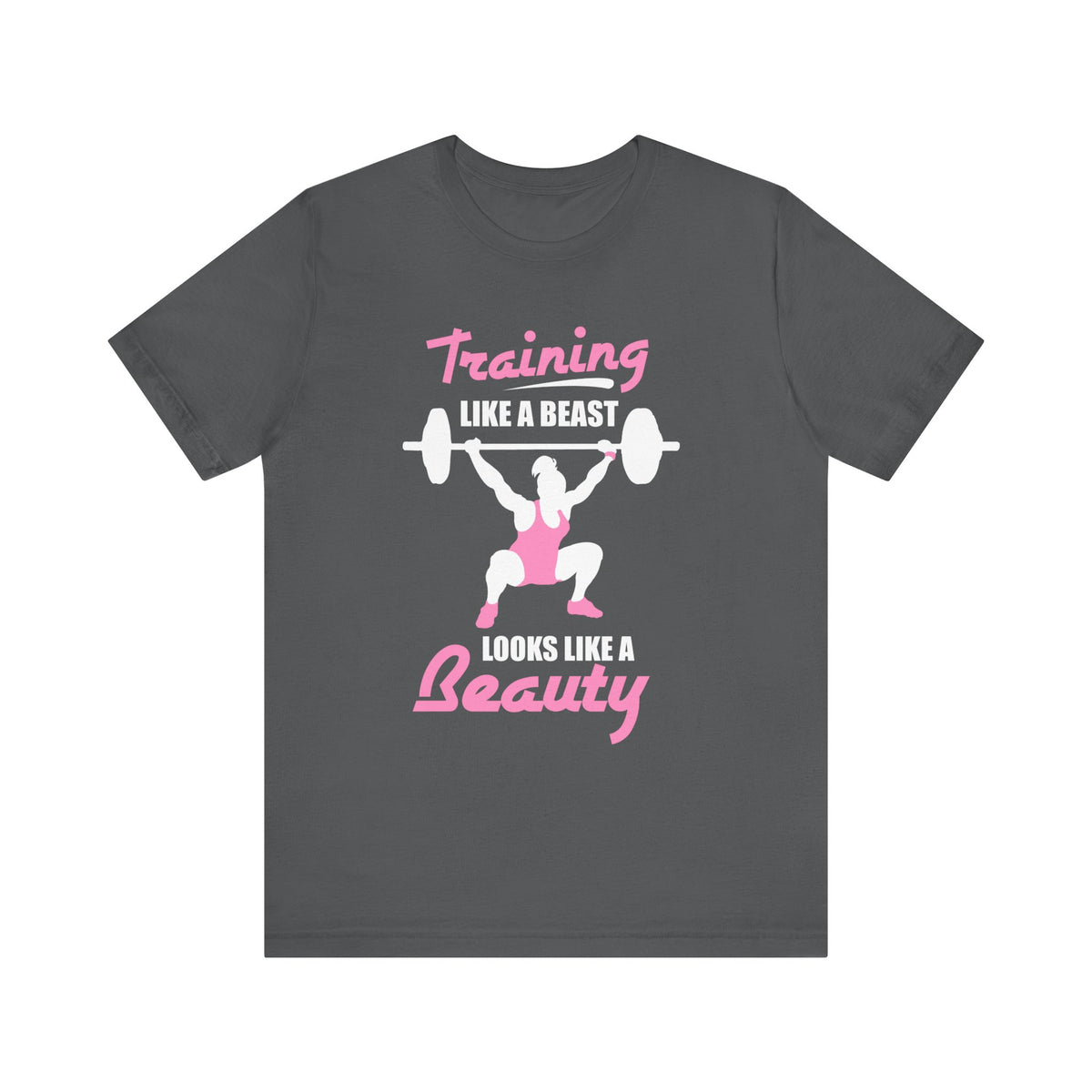 S’entraîner comme une bête ressemble à un tee-shirt unisexe de beauté 