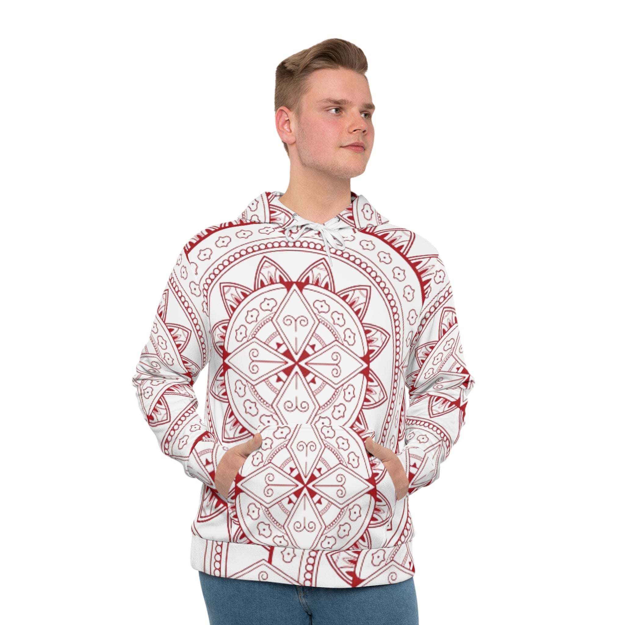 Rcnsons Men's 'City Walk' Hoodie (AOP)