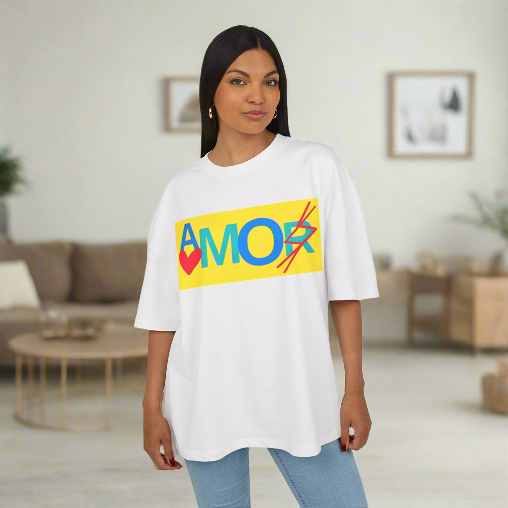 T-Shirt with AmoR X Design - Unisex