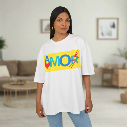 T-Shirt with AmoR X Design - Unisex