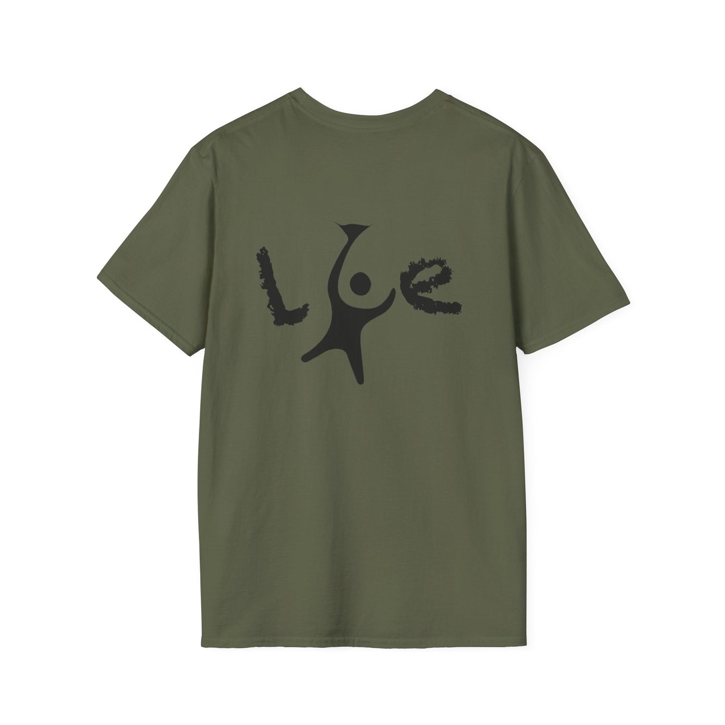 Life Celebration Unisex Softstyle T-Shirt, Comfortable Cotton Tee for Everyday Wear, Perfect for Birthdays, Yoga, Gift for Friends, [...] Printify