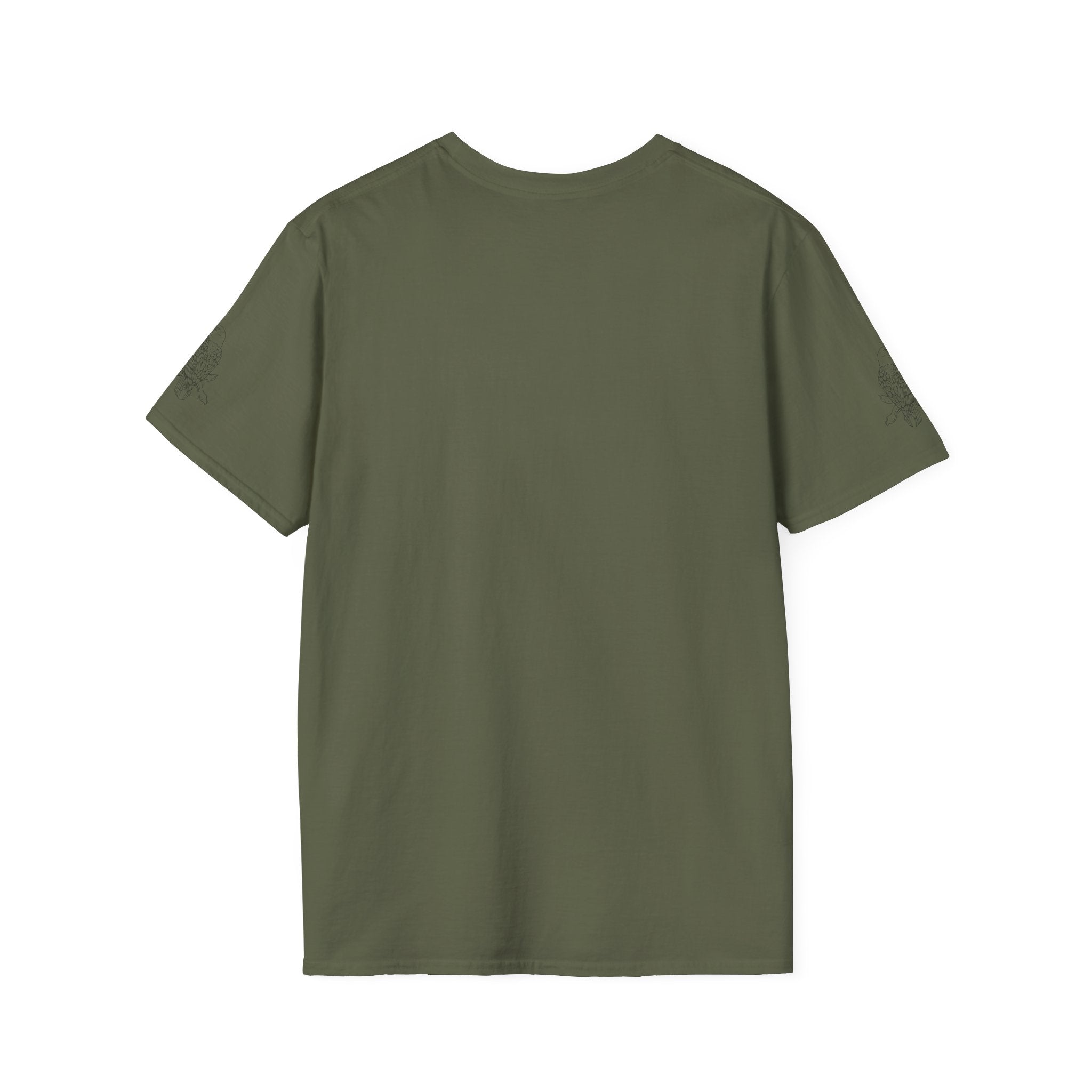 Rcnsons Unisex Softstyle Eagle Sun Wave T-Shirt