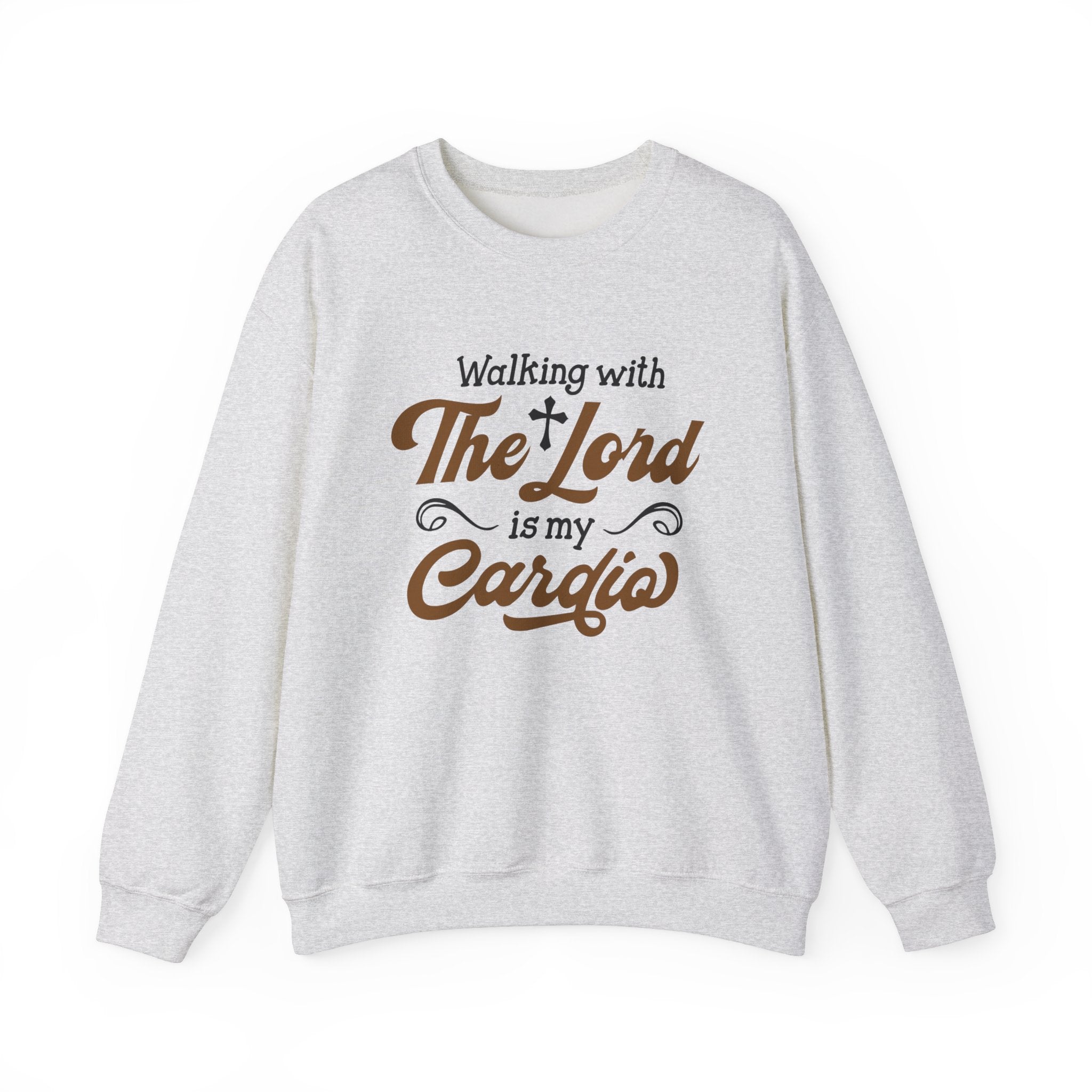 Marcher avec le Seigneur est un sweat-shirt unisexe cardial 