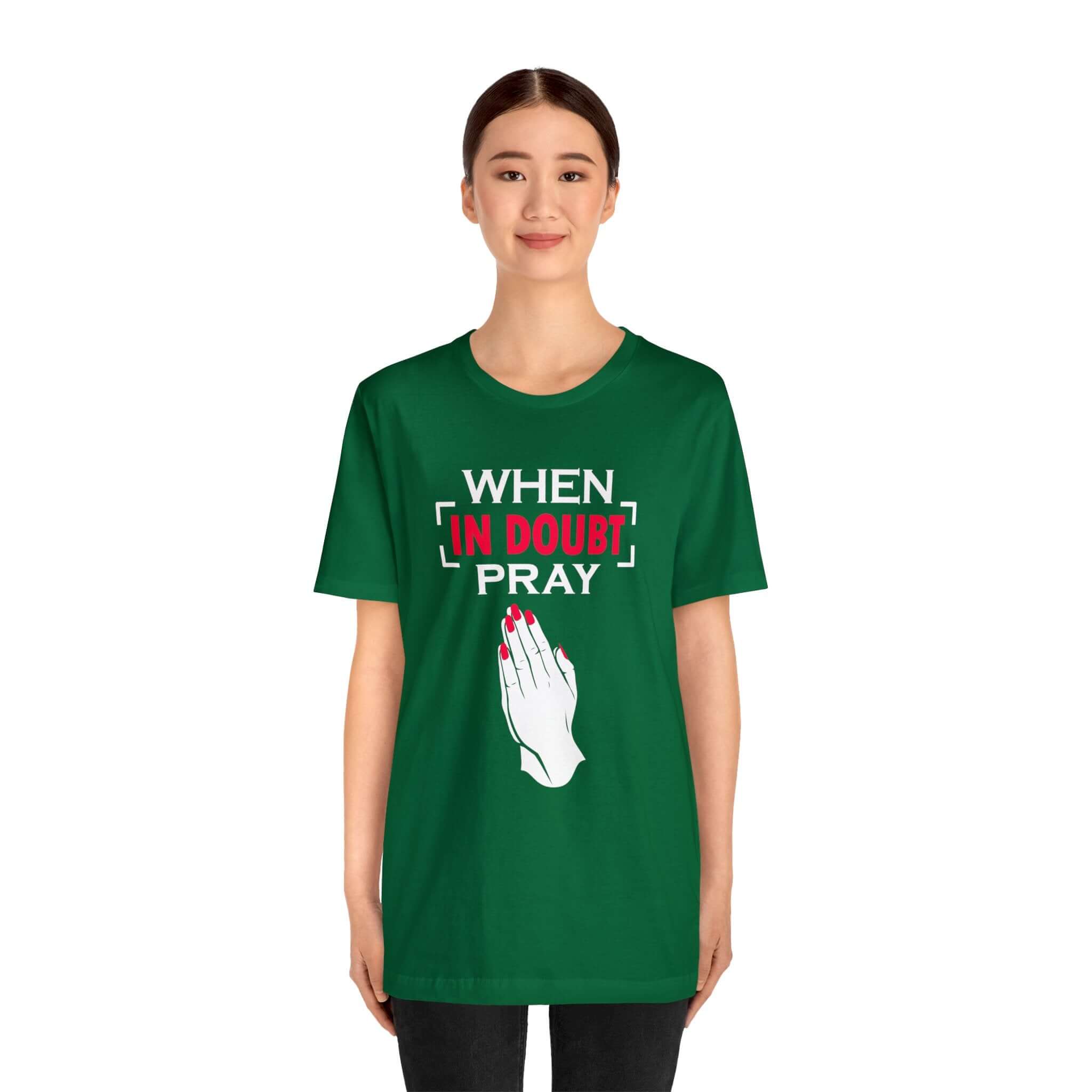 When In Doubt Pray Unisex Tee - RC’nSONS