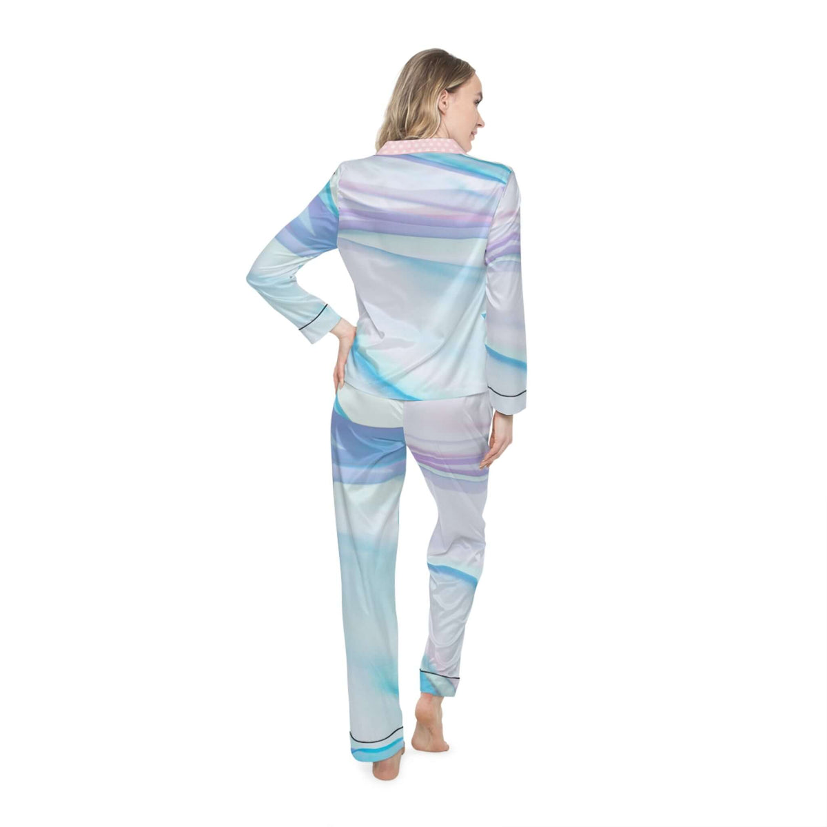 Women's Satin Pajamas (AOP) - RC’nSONS