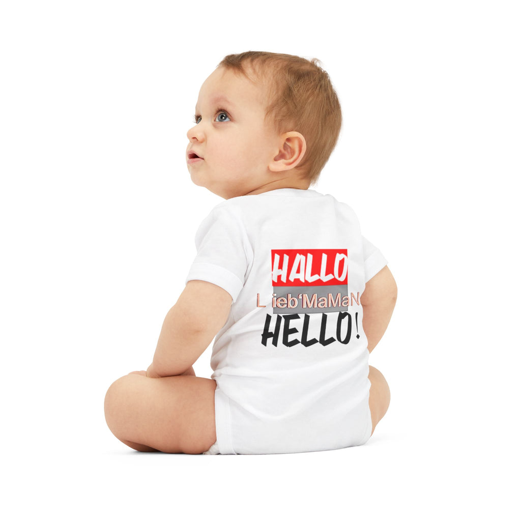 Hello Baby Bodysuit - Cute Multilingual Infant Jersey One Piece