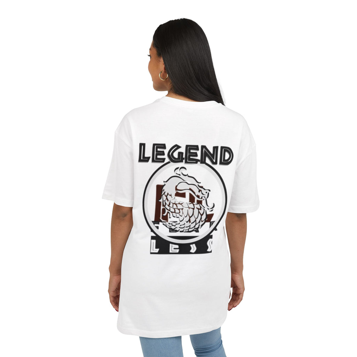 Unisex Heavy Oversize Tee - Legend Graphic Tee for Trendy Style