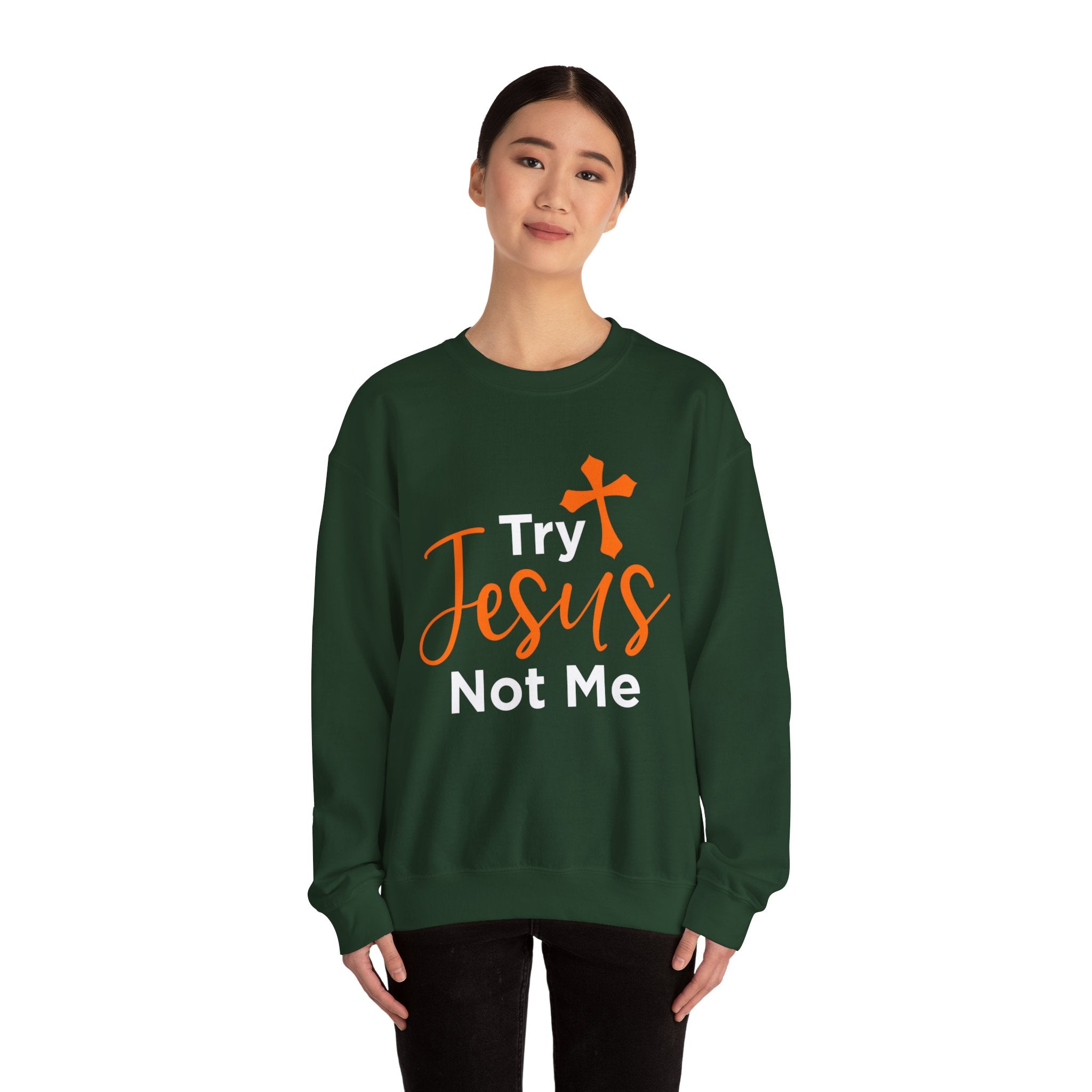 Essayez Jesus Not Me Sweat-shirt unisexe 