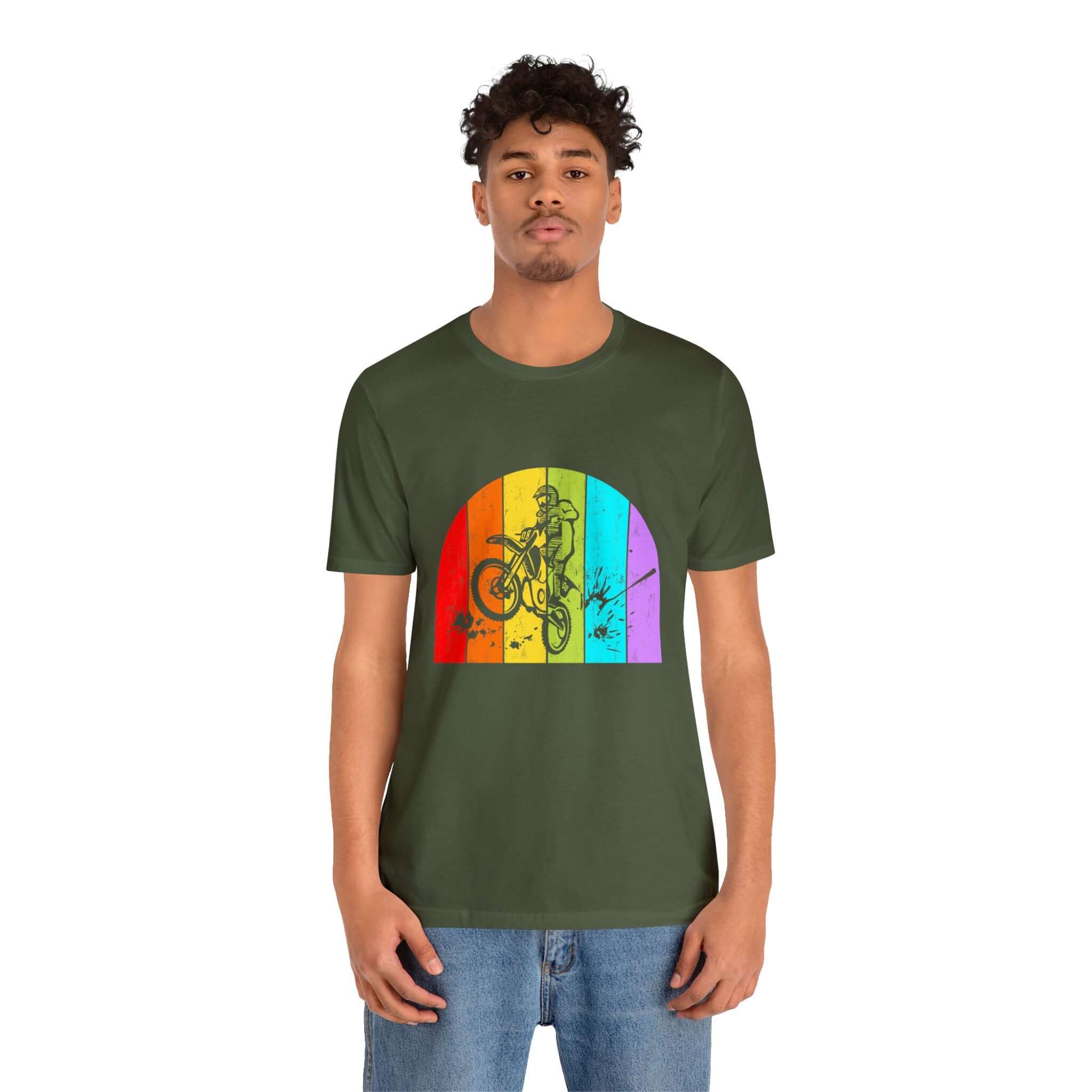 Motocross Biker Unisex Tee - RC’nSONS