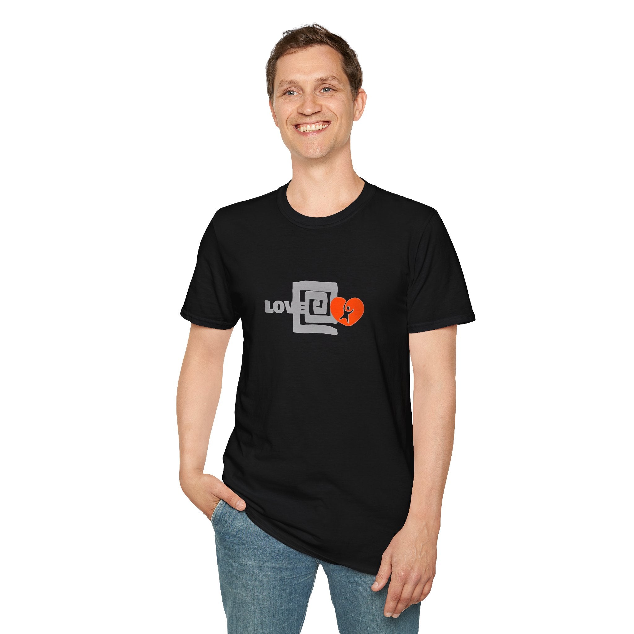 Cute Love Graphic Unisex T-Shirt Printify