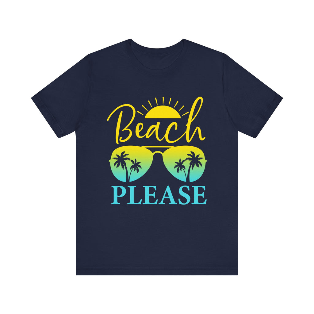 Plage s’il vous plaît Tee unisexe 