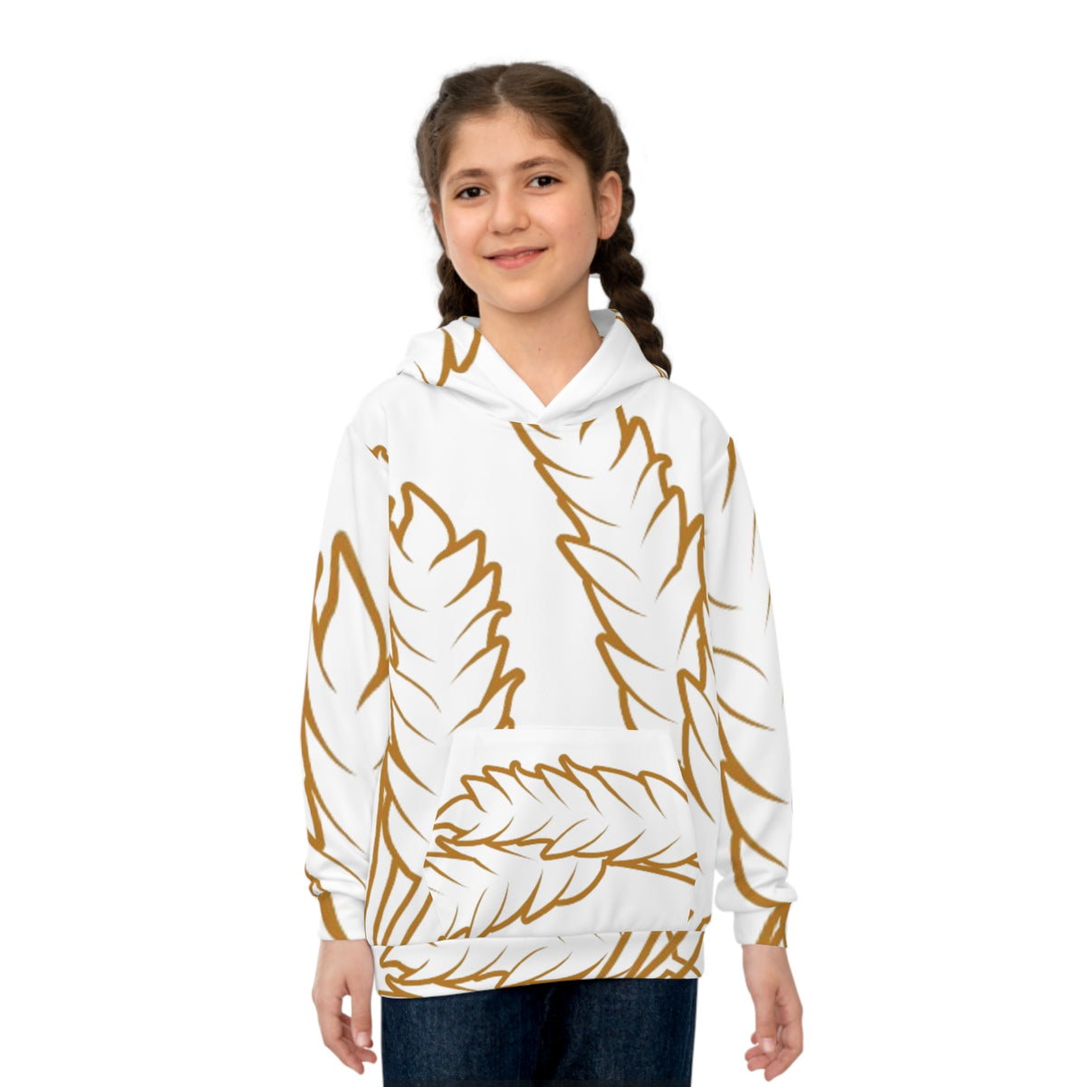 Rcnsons ‚Goldfedder’ Children's Hoodie (AOP)