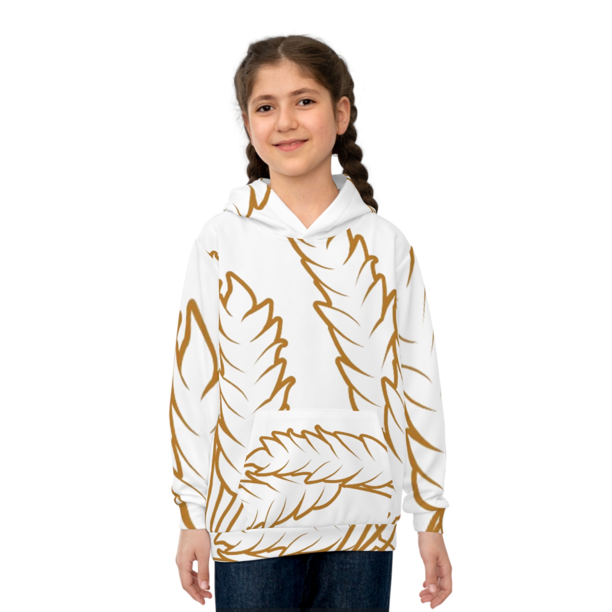 Rcnsons ‚Goldfedder’ Children's Hoodie (AOP)