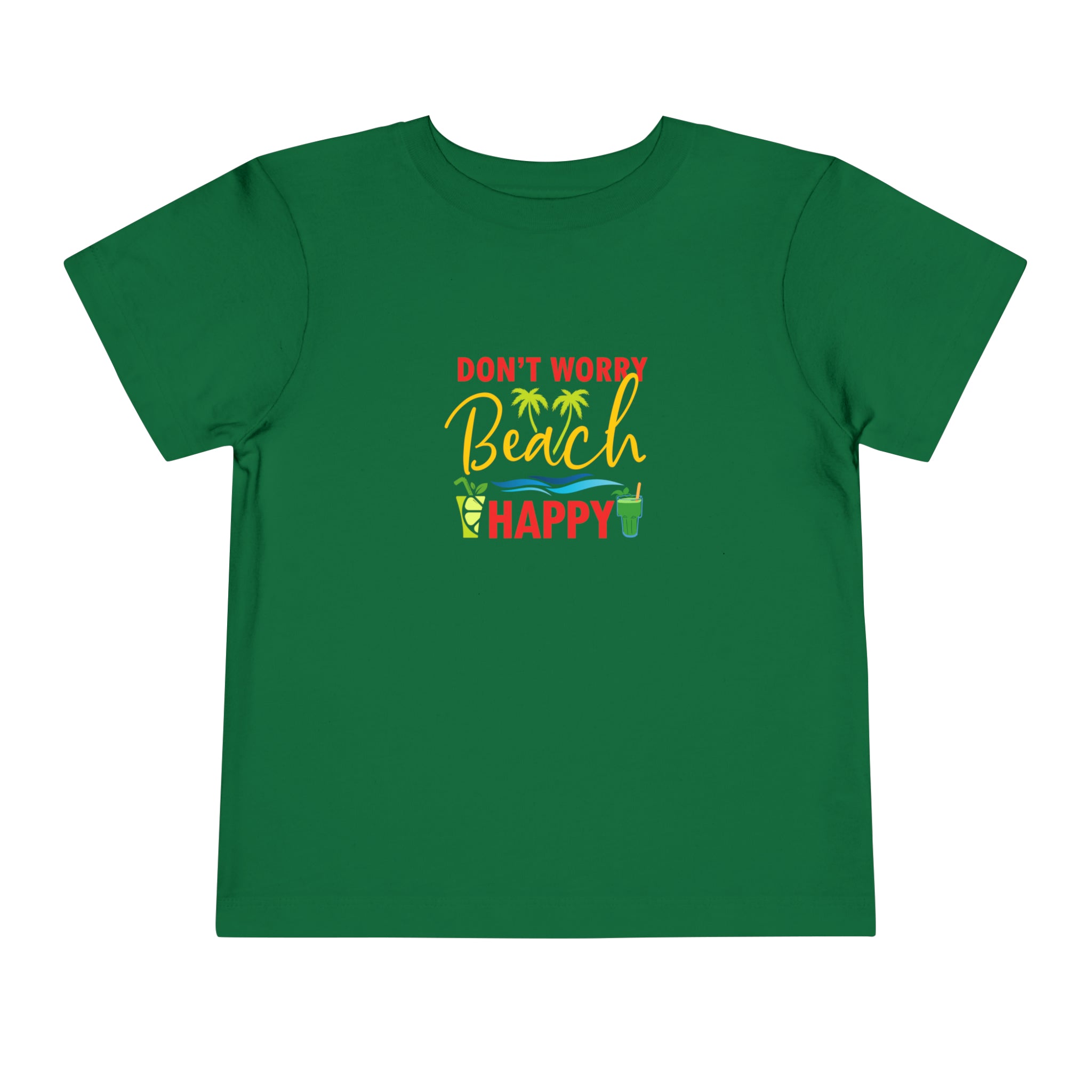 Don't Worry Beach Happy Toddler Tee